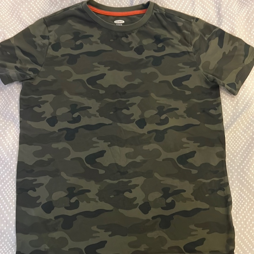 Boys Camo T Shirt